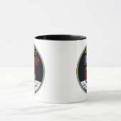 NASA Apollo 11 Moon Landing Lunar Patch Insignia Mok (Midden)