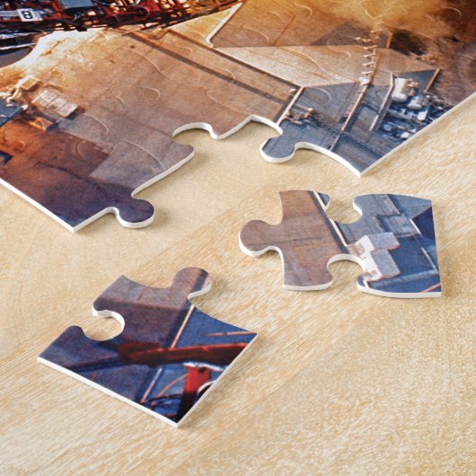 NASA Apollo 11 Moon Landing Rocket Launch Legpuzzel (Zijkant)