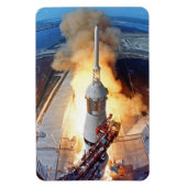 NASA Apollo 11 Moon Landing Rocket Launch Magneet (Verticaal)