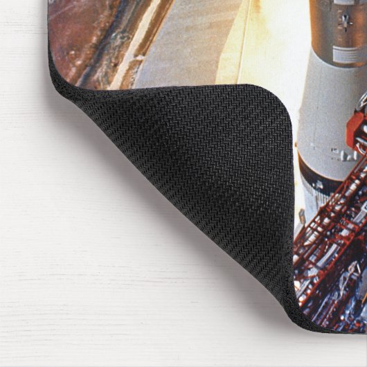 NASA Apollo 11 Moon Landing Rocket Launch Muismat (Hoek)