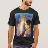 NASA Apollo 11 Moon Landing Rocket Launch T-shirt (Voorkant)