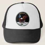 NASA Apollo 11 Trucker Pet (Voorkant)