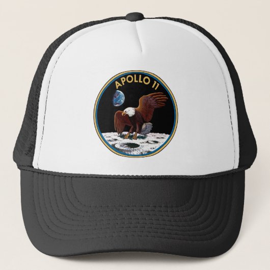 NASA Apollo 11 Trucker Pet (Voorkant)