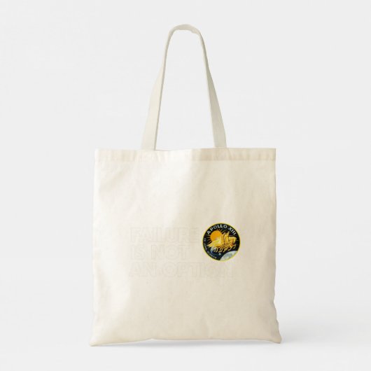 Nasa Apollo 13-fout is geen Option.png Tote Bag (Achterkant)