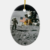 Nasa Apollo 15 Lunar Module Moon Landing 1971 Keramisch Ornament (Voorkant)
