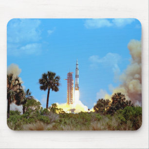 NASA Apollo 16 Saturn V-raketlancering Muismat