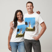 NASA Apollo 16 Saturn V-raketlancering T-shirt (Unisex)