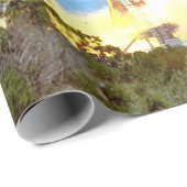 NASA Apollo 16 Saturn V Rocket Launch Cadeaupapier (Rol Hoek)