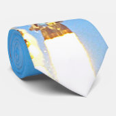 NASA Apollo 16 Saturn V Rocket Launch Stropdas (Opgerold)