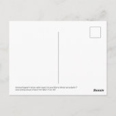 NASA Apollo 17 lunar landing mission, 1972 Briefkaart (Achterkant)