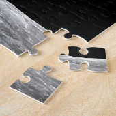 NASA Apollo 8 Earthrise Moon Lunar Orbit Foto Legpuzzel (Zijkant)