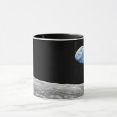 NASA Apollo 8 Earthrise Moon Lunar Orbit Foto Mok (Midden)