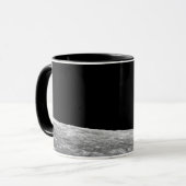 NASA Apollo 8 Earthrise Moon Lunar Orbit Foto Mok (Voorkant links)