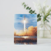 NASA Apollo 8 Rocket Launch Kennedy Space Center Briefkaart (Staand voorkant)