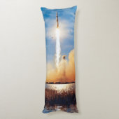 NASA Apollo 8 Rocket Launch Kennedy Space Center Lichaamskussen (Achterkant (Verticaal))