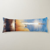 NASA Apollo 8 Rocket Launch Kennedy Space Center Lichaamskussen (Voorkant)