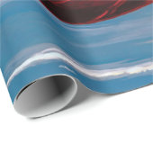 NASA Apollo Command Module Space Capsule Artwork Cadeaupapier (Rol Hoek)