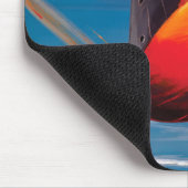 NASA Apollo Command Module Space Capsule Artwork Muismat (Hoek)