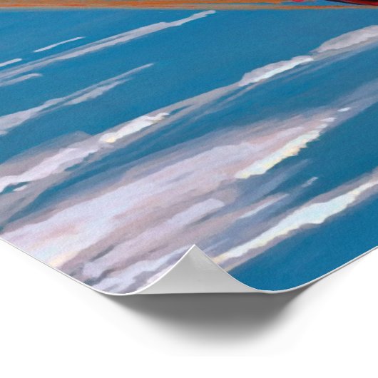 NASA Apollo Command Module Space Capsule Artwork Poster (Hoek)