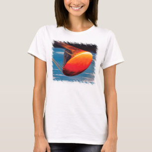 NASA Apollo Command Module Space Capsule Artwork T-shirt