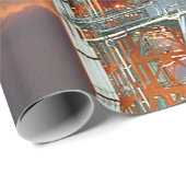 NASA Apollo Soyuz Start Sunrise Launchpad Cadeaupapier (Rol Hoek)