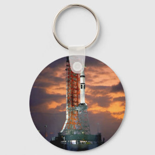 NASA Apollo Soyuz Start Sunrise Launchpad Sleutelhanger