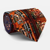 NASA Apollo Soyuz Start Sunrise Launchpad Stropdas (Opgerold)