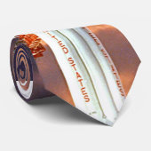 NASA Apollo Soyuz Start Sunrise Launchpad Stropdas (Opgerold)