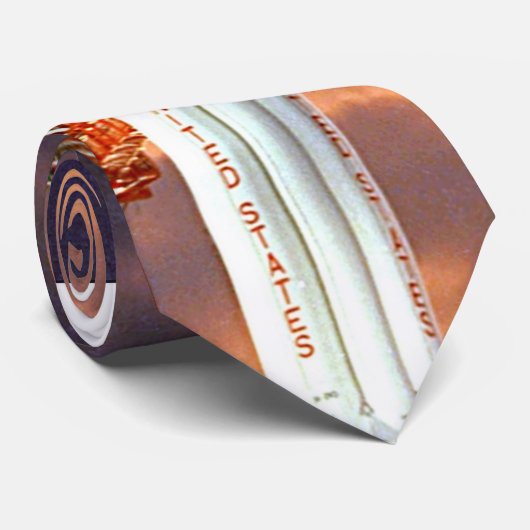 NASA Apollo Soyuz Start Sunrise Launchpad Stropdas (Opgerold)