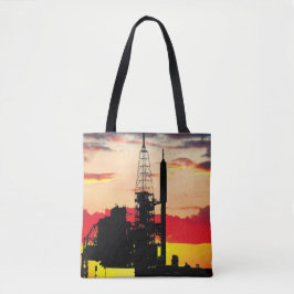 NASA Ares IX Raketlanceersysteemprototype Tote Bag