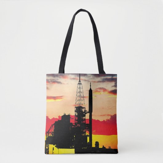 NASA Ares IX Raketlanceersysteemprototype Tote Bag (Voorkant)