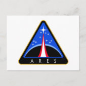 NASA Ares Rocket Logo Briefkaart (Voorkant)