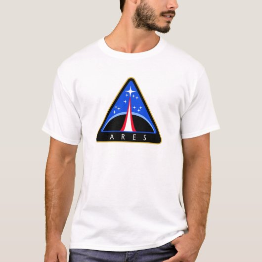 NASA Ares Rocket Logo T-shirt (Voorkant)