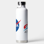 NASA Artemis Logo Rocket White Waterfles (Rechts)