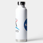 NASA Artemis Logo Rocket White Waterfles (Links)