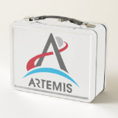 NASA Artemis Program Logo Mars 2024 Astronaut (Achterkant)