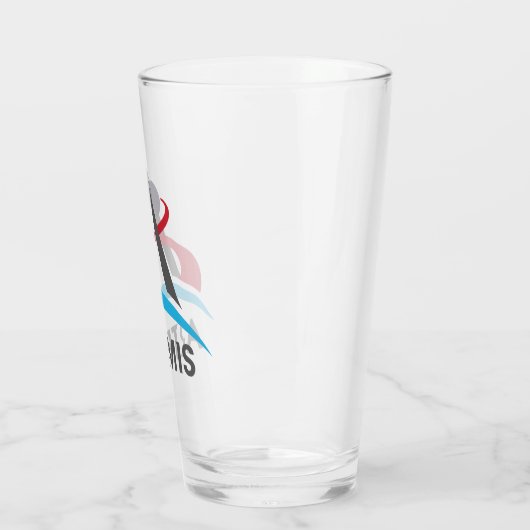 NASA Artemis Program Logo Mars 2024 Astronaut Glas (Links)