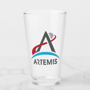 NASA Artemis Program Logo Mars 2024 Astronaut Glas