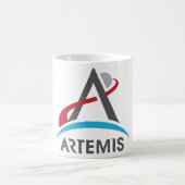 NASA Artemis Program Logo Mars 2024 Astronaut Koffiemok (Center)
