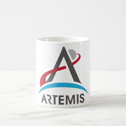 NASA Artemis Program Logo Mars 2024 Astronaut Koffiemok (Center)