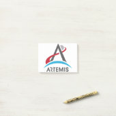 NASA Artemis Program Logo Mars 2024 Astronaut Post-it® Notes (Op bureau)