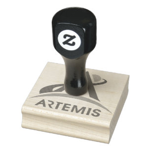 NASA Artemis Program Logo Mars 2024 Astronaut Rubberstempel