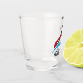 NASA Artemis Program Logo Mars 2024 Astronaut Shot Glas (Links)
