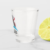 NASA Artemis Program Logo Mars 2024 Astronaut Shot Glas (Rechts)