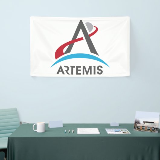 NASA Artemis Program Logo Mars 2024 Astronaut Spandoek (Beurs)
