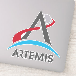 NASA Artemis Program Logo Mars 2024 Astronaut Sticker