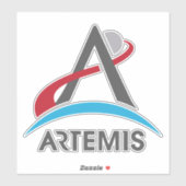 NASA Artemis Program Logo Mars 2024 Astronaut Sticker (Vel)