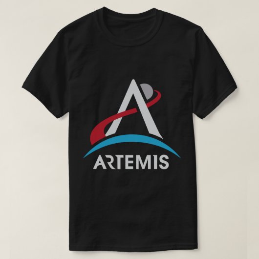 NASA Artemis Program Logo... We gaan verder T-shirt (Design voorkant)