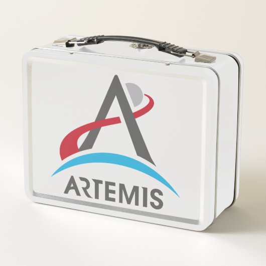 NASA Artemis-programmalogo Mars 2024 Astronaut (Achterkant)