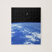 NASA Astronaut Jetpack Spacewalk Earth Orbit Foto Legpuzzel (Verticaal)